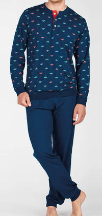 PIGIAMA  UOMO M/L 2220 Tellini S.r.l. Ingrosso Abbigliamento